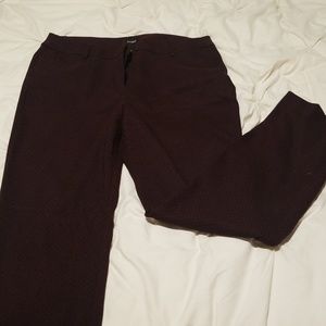Red/black Work Pants